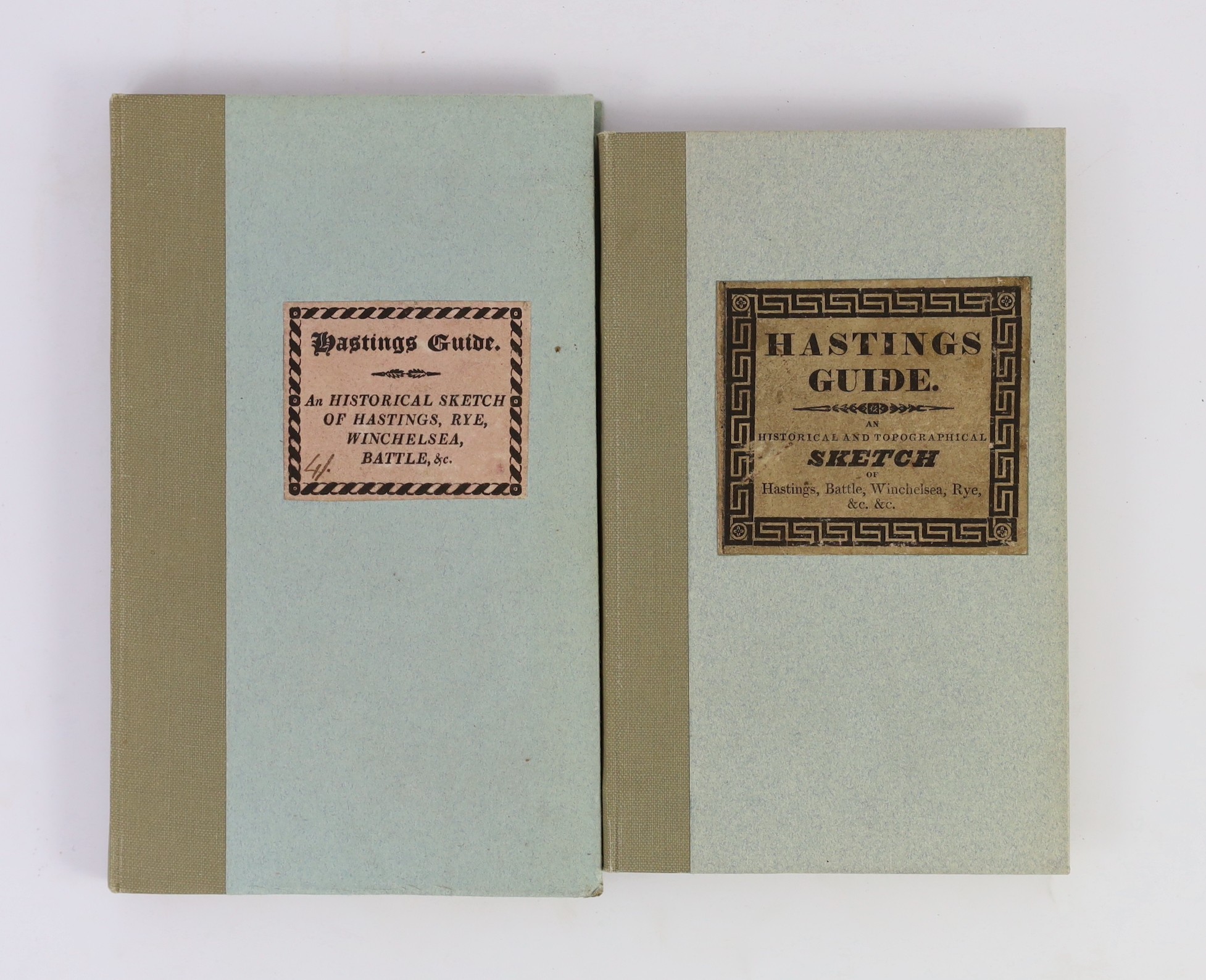 HASTINGS: Powell, P. M. - Hastings Guide. A Concise Historical and Topographical Sketch of Hastings, Winchelsea, & Rye ... to which is added, a List of the Lodging Houses ... 2nd edition.